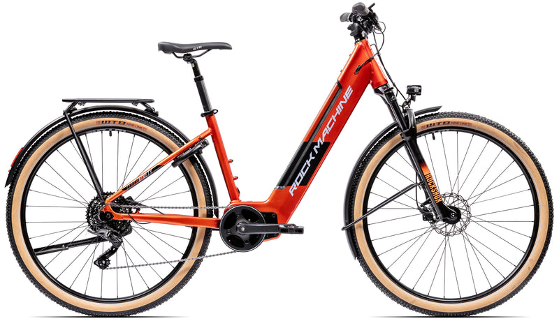 Chargez l'image dans la visionneuse de la galerie, VAE VTC ROCKMACHINE STORM INT E90-29 Unisex Touring Gloss Orange
