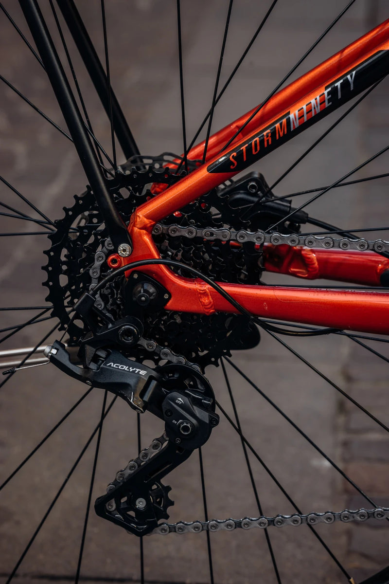 Chargez l'image dans la visionneuse de la galerie, VAE VTC ROCKMACHINE STORM INT E90-29 Unisex Touring Gloss Orange

