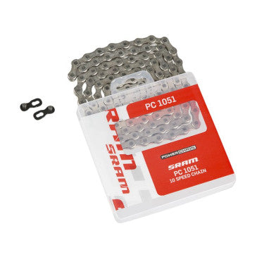 Chaîne Sram 10 vitesses PC 1051 114 maillons avec Power Lock