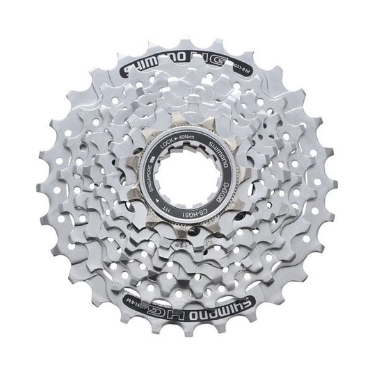 Cassette VTT 8 Vitesses Shimano 11-30 CS-HG51-8 Alivio