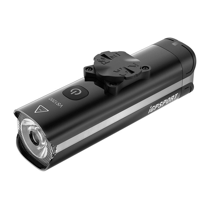 Chargez l&#39;image dans la visionneuse de la galerie, Éclairage Vélo avant IGPSPORT VS1200 Lumens Alu LED Longue Portée
