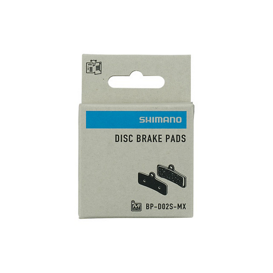Plaquettes de Frein Shimano D02S-MX Métal avec ressort et Goupille