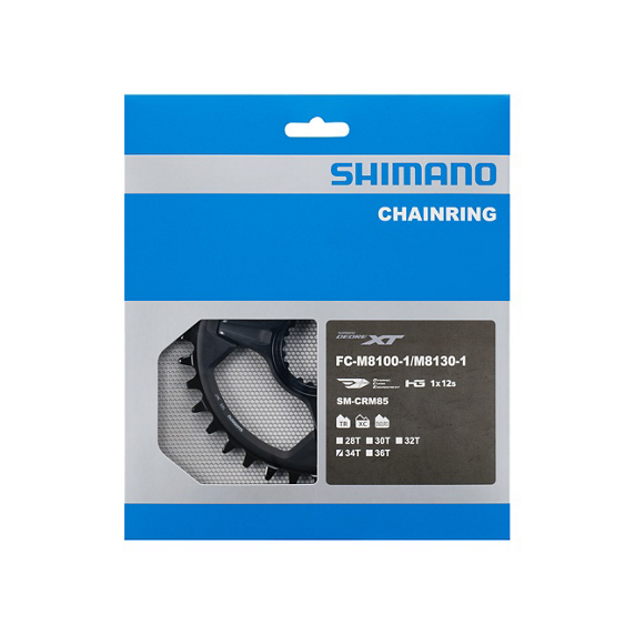 Chargez l'image dans la visionneuse de la galerie, Mono Plateau Shimano Mono SM-CRM85
