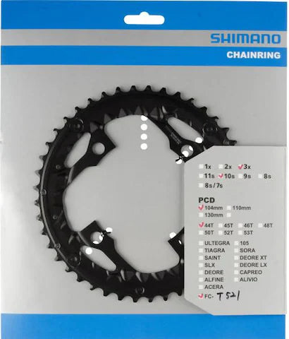 Plateau Shimano FC-T521 44 dents noir