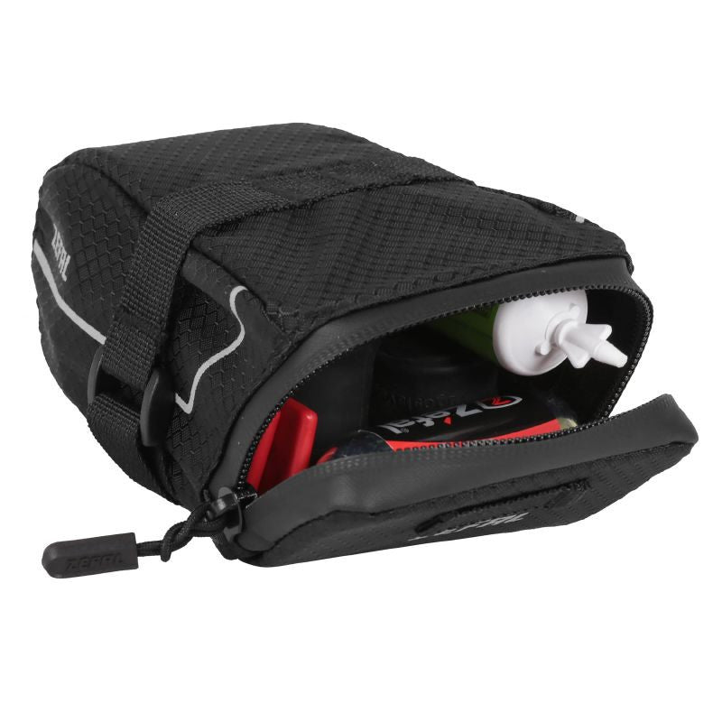 Chargez l&#39;image dans la visionneuse de la galerie, Sacoche de Selle Vélo ZEFAL ZLIGHT PACK XS (0.3L, Noir/Gris)
