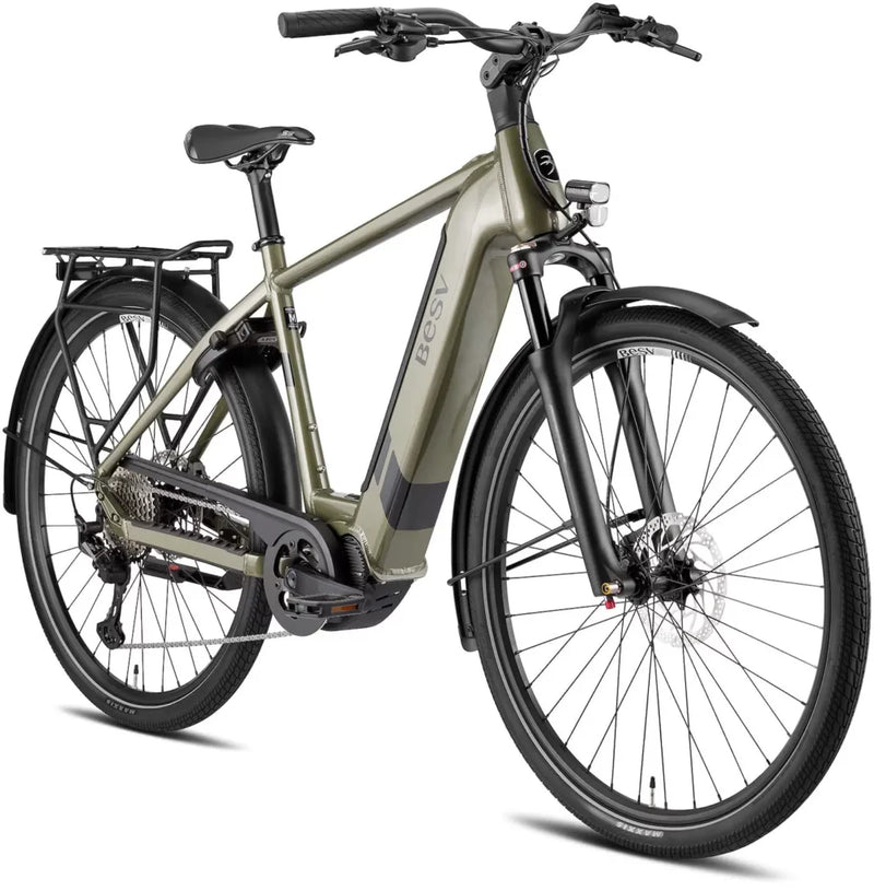 Chargez l'image dans la visionneuse de la galerie, VAE BESV TR 1.1 LS SO Step Kaki Métallique 720 Wh Moteur Shimano
