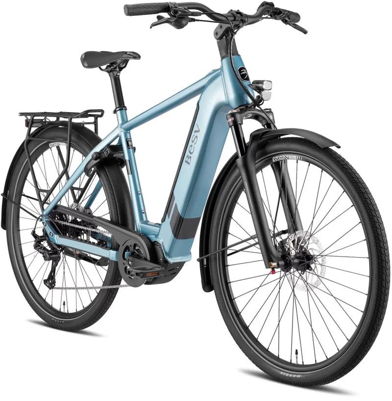 Chargez l'image dans la visionneuse de la galerie, VAE BESV TR 1.2 MY23 SO Step Bleue Métallique 630 Wh Moteur Shimano
