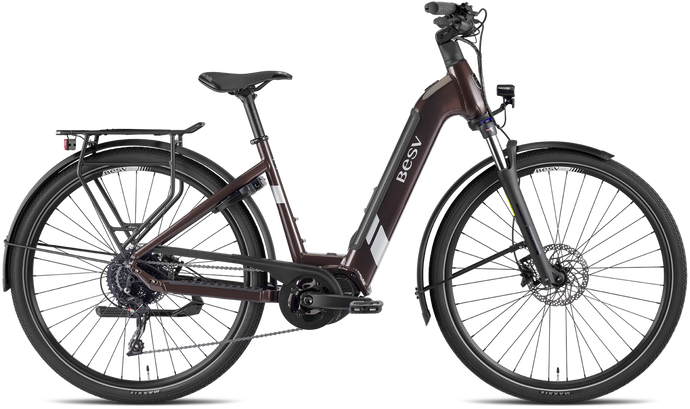 VAE BESV TR 1.3 MY23 Low Step Umbra Métallique 630 Wh Moteur Shimano