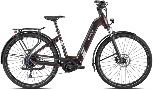 VAE BESV TR 1.3 MY23 Low Step Umbra Métallique 630 Wh Moteur Shimano