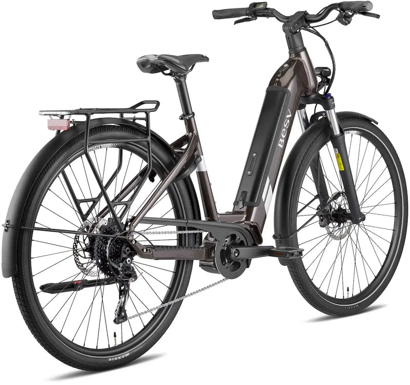 Chargez l'image dans la visionneuse de la galerie, VAE BESV TR 1.1 LS Step Kaki Métallique 720 Wh Moteur Shimano
