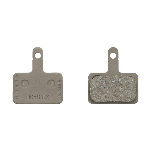 Chargez l'image dans la visionneuse de la galerie, Jeu de plaquettes de frein Shimano BP-G05A-RX résine sans ailette

