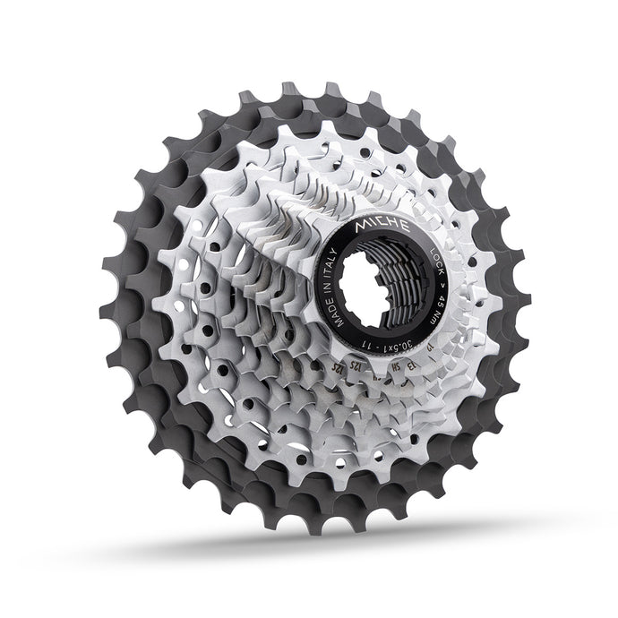 Cassette Route Miche 12 Vit Primato Light Acier/Alu Compatible Shimano