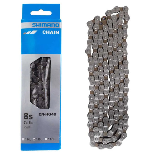 Chaîne Shimano 6/7/8 vitesses CN-HG 40 116 Maillons