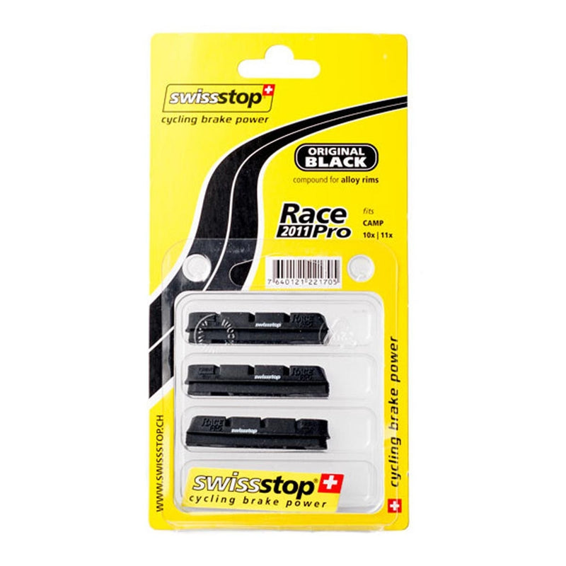 Chargez l&#39;image dans la visionneuse de la galerie, Patin de frein Swissstop Race Pro Adaptable Jante Aluminium Campagnolo
