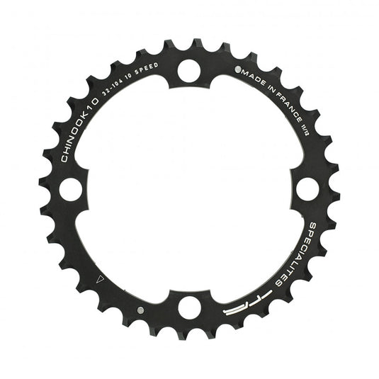 Plateau Spécialités TA Chinook 11V Intermédiaire 104 mm - Noir